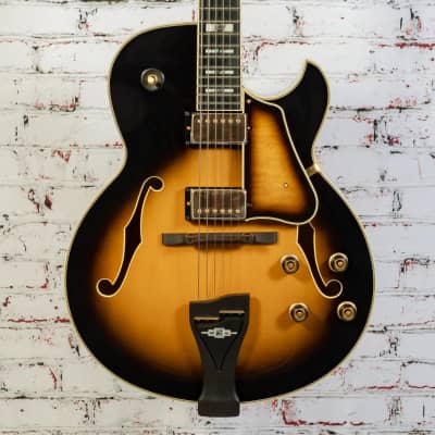 Ibanez - George Benson Signature - Hollow Body Electric Guitar - Vintage Yellow Sunburst - w/ Hardshell Case - x4019 for sale