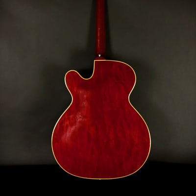 1967 Epiphone Broadway E252 in cherry red with nohc image 3