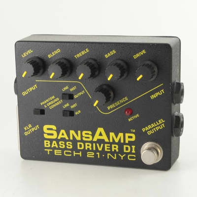 【ジャンク】SansAmp BASS DRIVER DI Ernie Williamson Music - Tech 21 SansAmp Bass Driver DI