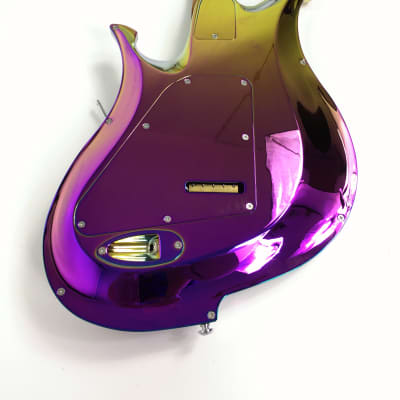 KOLOSS RENDER-SUNSET  Aluminum body headless electric guitar+Bag image 6