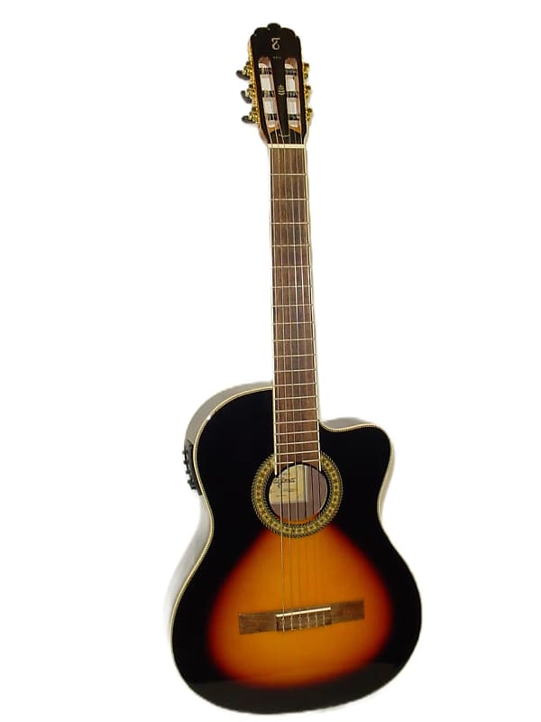 37” Caraya P304111EQ All Mahogany Traveler Series Electric-Acoustic Guitar,  w/EQ, Arched-Back - Electric Acoustic / Traveler / Mahogany Satin