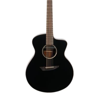 Ibanez Jon Gomm JGM5 Acoustic Electric Guitar with Bag Satin Black image 2