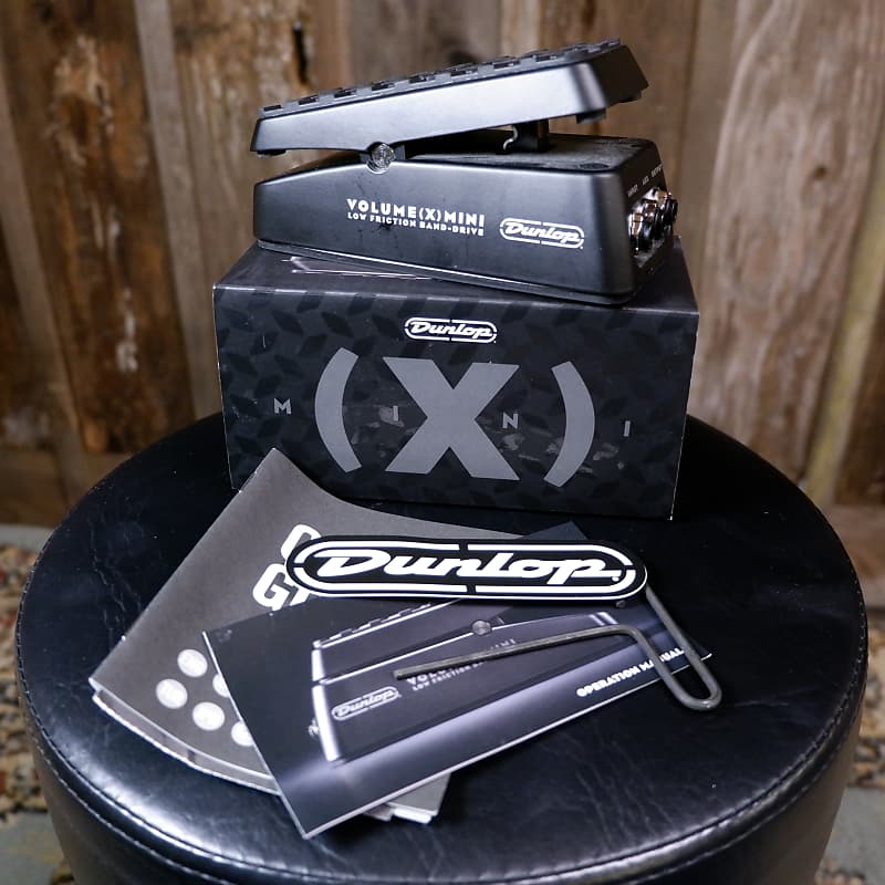 Dunlop DVP4 Volume X Mini Pedal 2016 Present Black Reverb