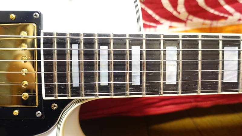 ギター Navigator N-LP-CTM Alpine White Final Price!】 Navigator ESP N-LP-CTM Les Paul Custom Style