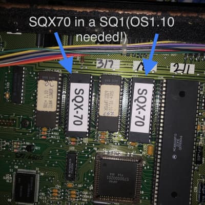 Ensoniq SQX-70 sequencer expansion memory upgrade kit TS-10, TS-12, SD-1, VFX-sd, KS-32, SQ-1, SQ-2 image 3