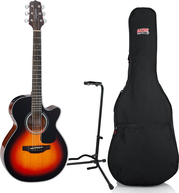 Takamine GF30CE-BSB FXC Body Acoustic/Electric Bundle image 1