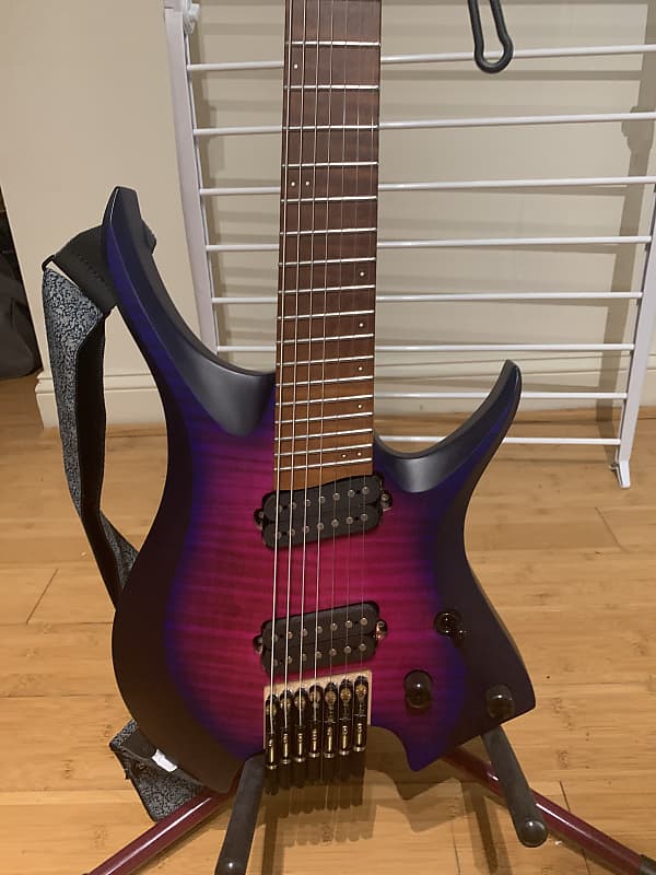 nk 7 string headless guitar