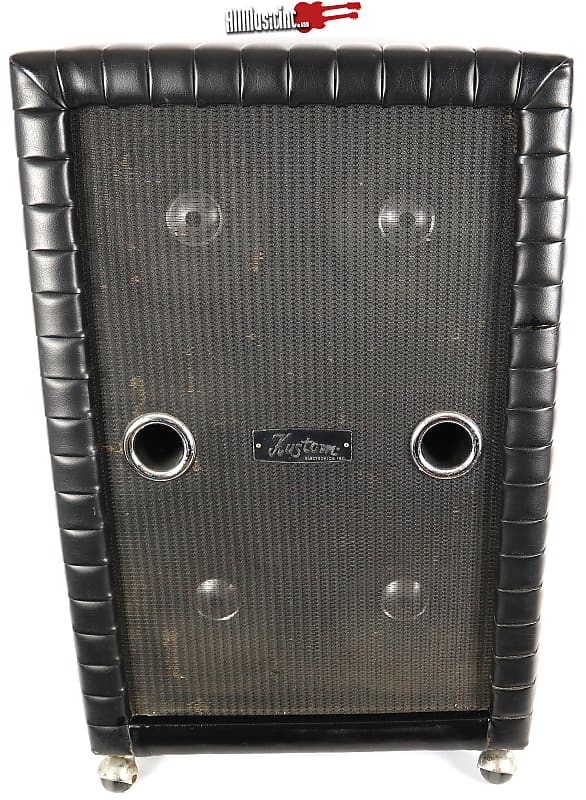 Vintage Kustom CTS 4x10 Black Guitar & Bass Amplifier Speaker Reverb