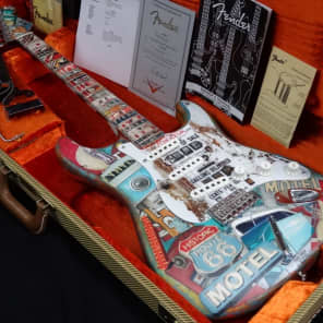 Fender Stratocaster Masterbuilt Dave Newman Art Custom Shop One off! Greg Fessler image 5