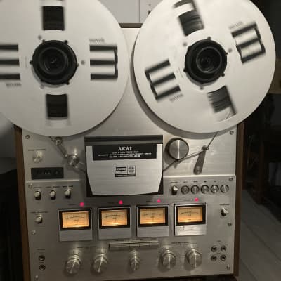 SERVICED AKAI GX-630D-SS QUAD 4 Channel 10.5  inch reel to reel tape deck Recorder See Video image 8