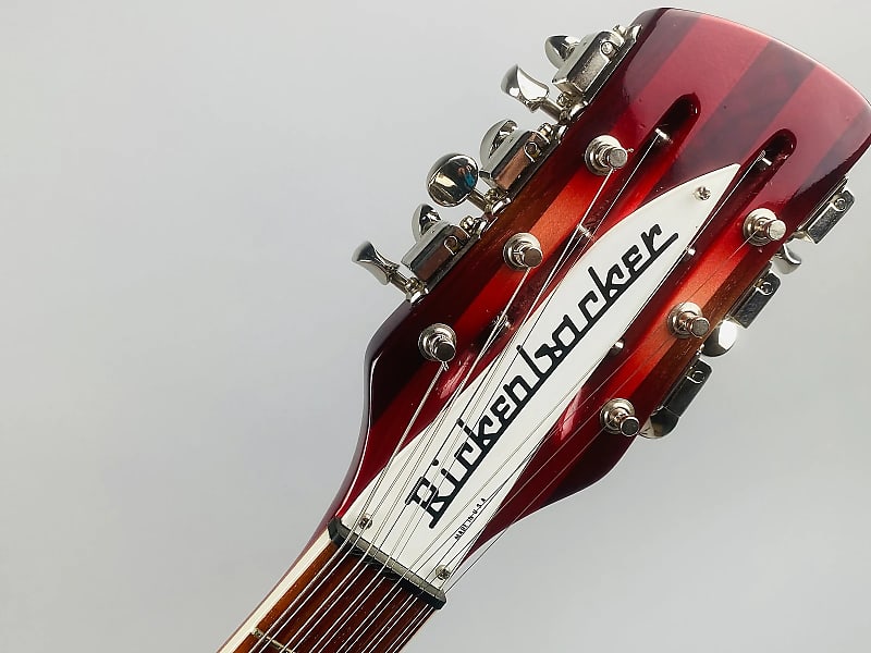 Rickenbacker 381 V-69/12-Flamey 2002 Fireglo