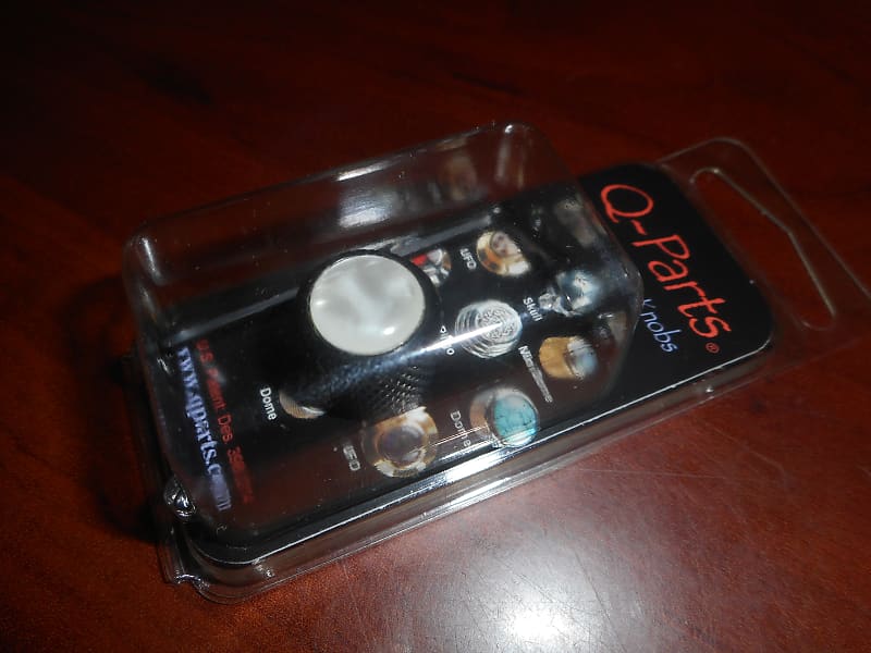 【未開封】PROPLICA ドミネーター Q-Parts Mini Dome Knob, WHITE PEARL ON BLACK, KDBMD-0321