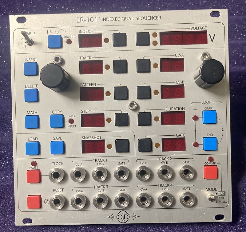 orthogonal devices ER-101 Indexed quad sequencer