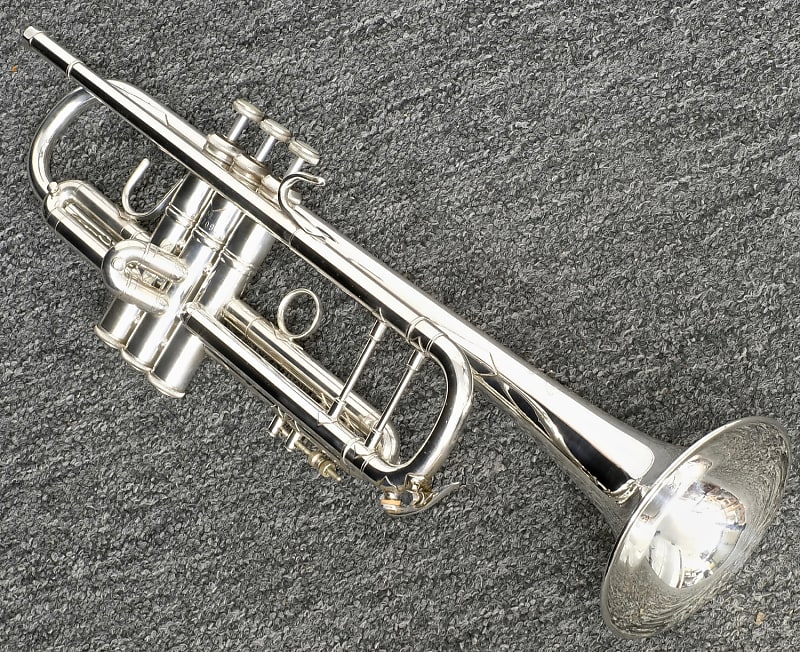 Bach Stradivarius Model 43 Bb Trumpet Silver Plated | Reverb