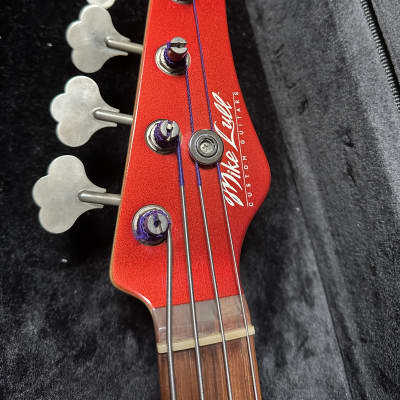 Mike Lull P4 P-Bass from NAMM 2001 - Candy Apple Red image 3