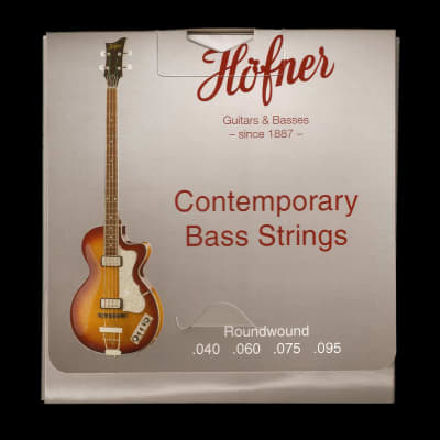 Hofner HCT-1133R Roundwound Contemporary Bass Strings