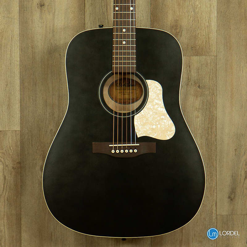 Art Lutherie Americana Faded Black - Dreadnought image 1