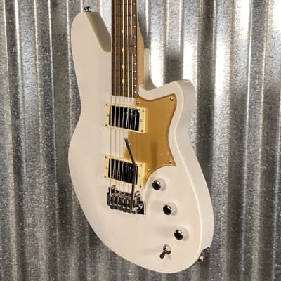 Reverend Descent W Trans White Baritone Guitar #57586 image 6