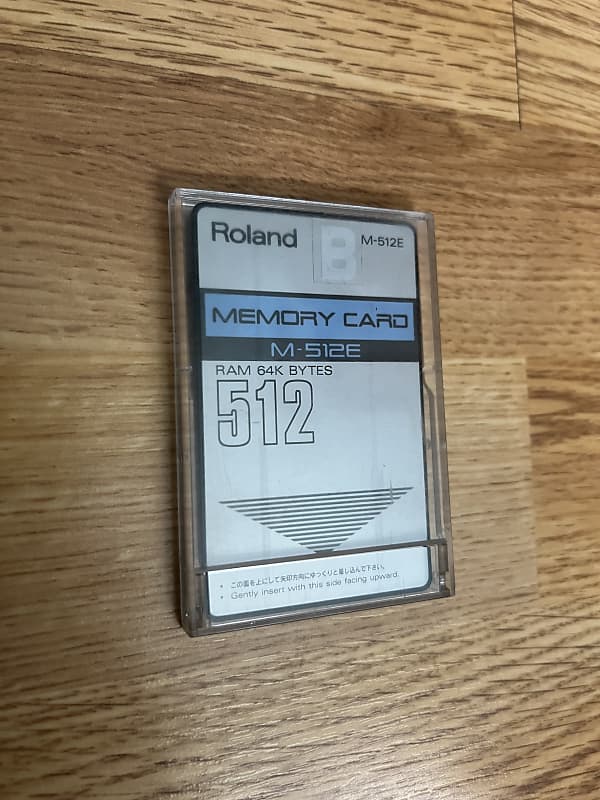 Roland M-512E メモリーカード Roland - M-512E | Memory Card