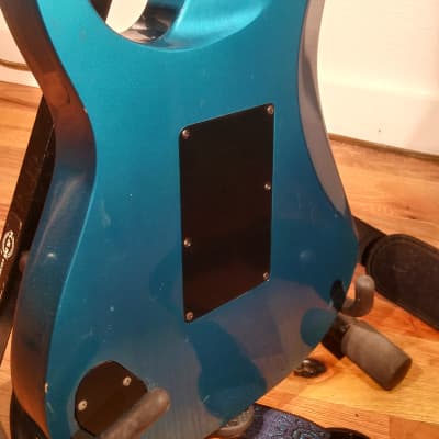 Ibanez RG550M 1991 - Blue with Blue Mirror Pick Guard image 9