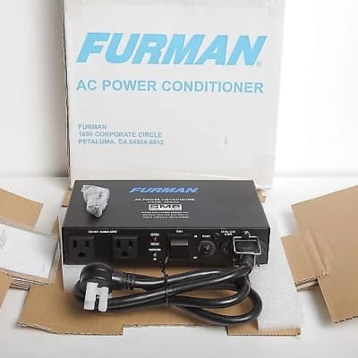 Furman AC-215A 2-Outlet 10 Amp Power Conditioner Surge Protector Noise Filter **MEGA-CLEAN!! image 2