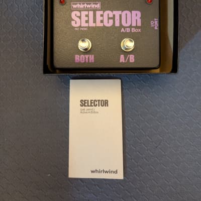 Reverb.com listing, price, conditions, and images for whirlwind-selector-a-b-box