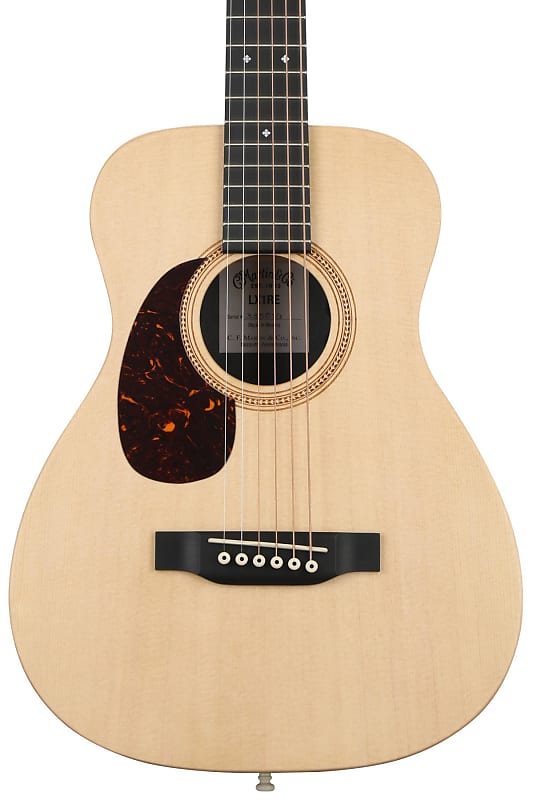 Martin LX1RE Little Martin Left-Handed Acoustic-electric Guitar - Natural image 1