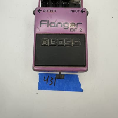 Boss BF-2 Flanger 1984-1990 (Green Label) Made In Japan | Reverb