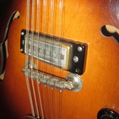 ~1966 Hagstrom Viking 12 String Sunburst image 9