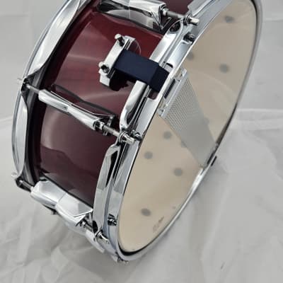 Yamaha 5.5x14 Stage Custom Snare Drum-Birch Shell 2020's - Cranberry image 6