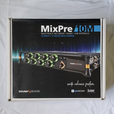 Sound Devices MixPre-10M 10-Input 12-Track Multichannel Audio Recorder / Mixer / USB Audio Interface image 7