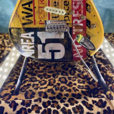 MOON Stratocaster 80s Vintage Blonde | Reverb