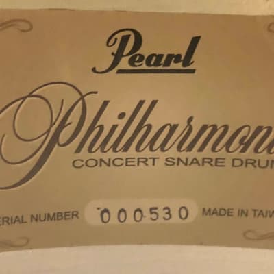 Pearl Philharmonic Cast Aluminum snare 14 x 6.5 Free Shipping image 3