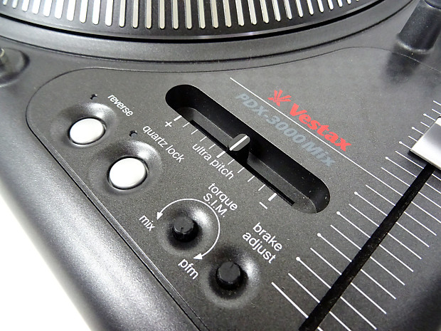 Vestax PDX-3000 MIX Pro DJ Turntable Direct Drive MIDI w/ Original Box &  Cartridge RARE Nice!