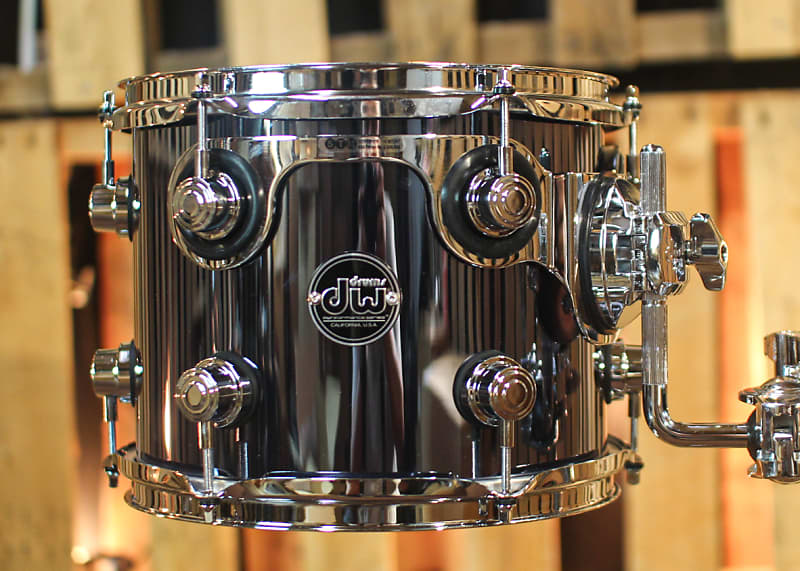 DW Performance Chrome Shadow Rack Tom - 8x10 | Reverb