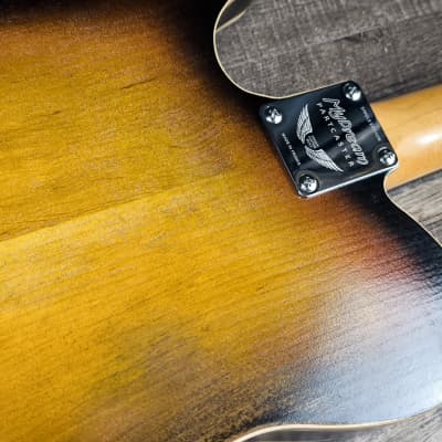 MyDream Partcaster Custom Built - Chambered Alder / Ash Sunburst T Modern image 9