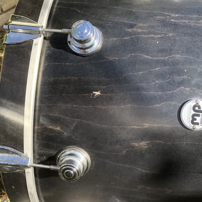DW Collector's Series 3pc Drum Kit 13/16/24 Black Ebony Satin image 5
