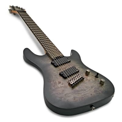 Cort KX Series 7-String Multi-Scale Star Dust Black, Free Shipping image 6