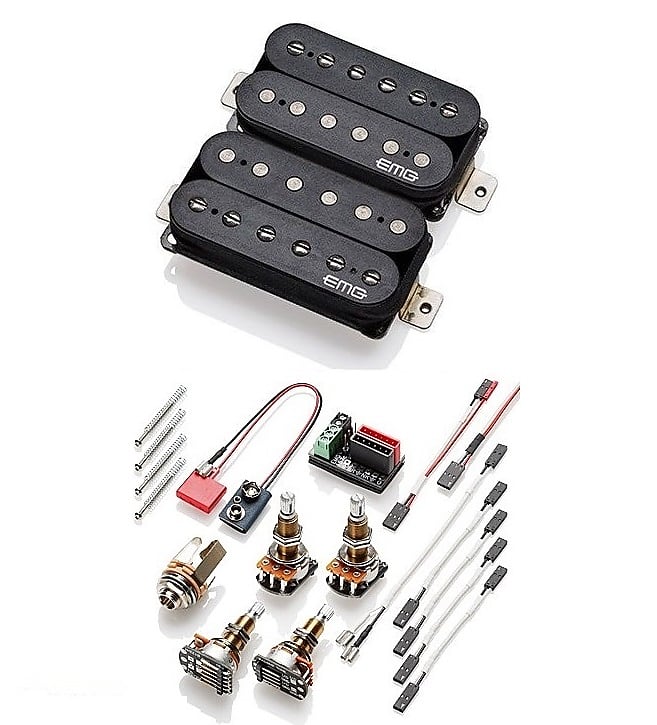 EMG Pickups / Super 77 Set / Electric Guitar Pickups, Bass Guitar Pickups,  Acoustic Guitar Pickups