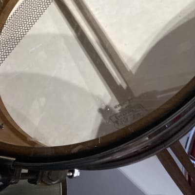 Frankie Banali's Quiet Riot - Leedy & Ludwig Restored 6-Piece Set, 24", 20", 16", 13", 12", 14x5" Matching Snare! Immaculate 1950-1955 - Sparkling Red Pearl image 21