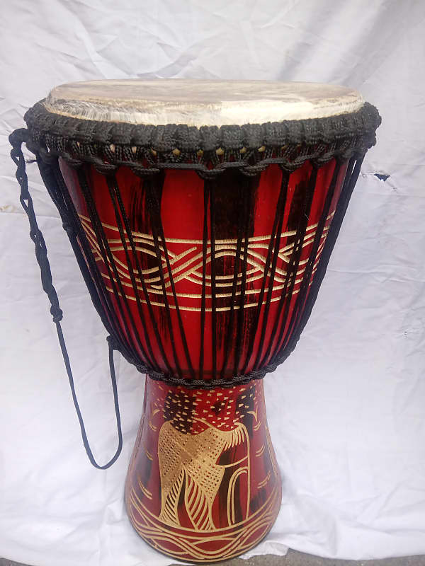 Handmade Djembe Drum 24inch tall Reverb