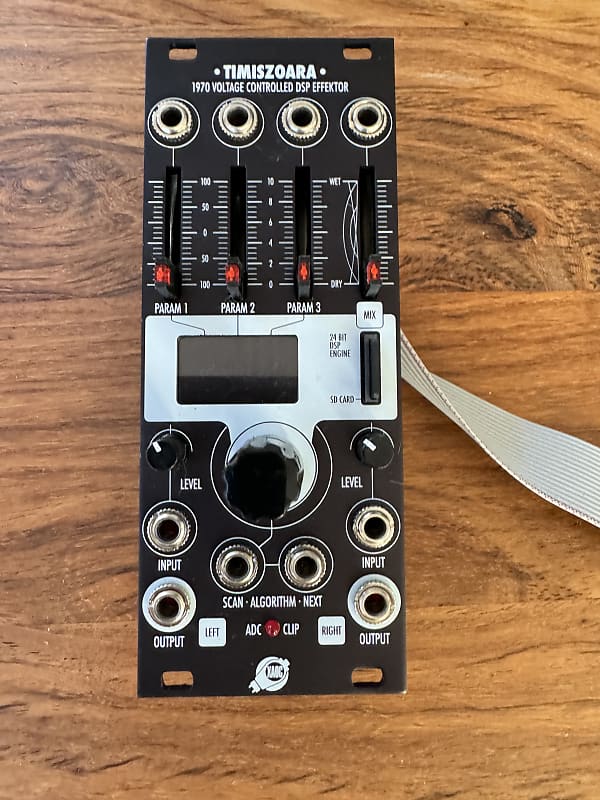 Xaoc Devices Timiszoara (Black) with original silver Reverb