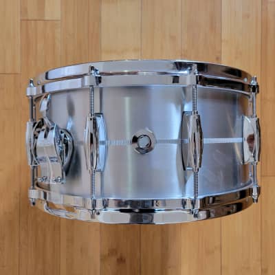 Snares - Gretsch 6.5x14 USA Custom Solid Aluminum Snare Drum image 3