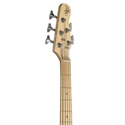 Michael Kelly Element 5OP 5-String Bass Guitar (Trans Yellow) (LDWS) image 6
