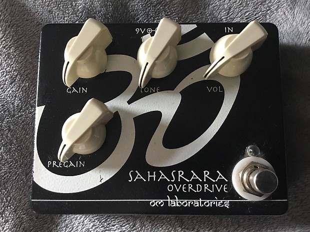 Om Labs Sahasrara Overdrive Pedal - rare and awesome overdrive!