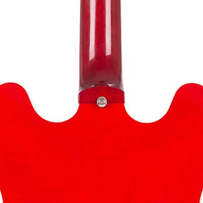 2021 Heritage Standard H-535 Semi-Hollow Electric Guitar with Case, Trans Cherry, AL17602 image 13