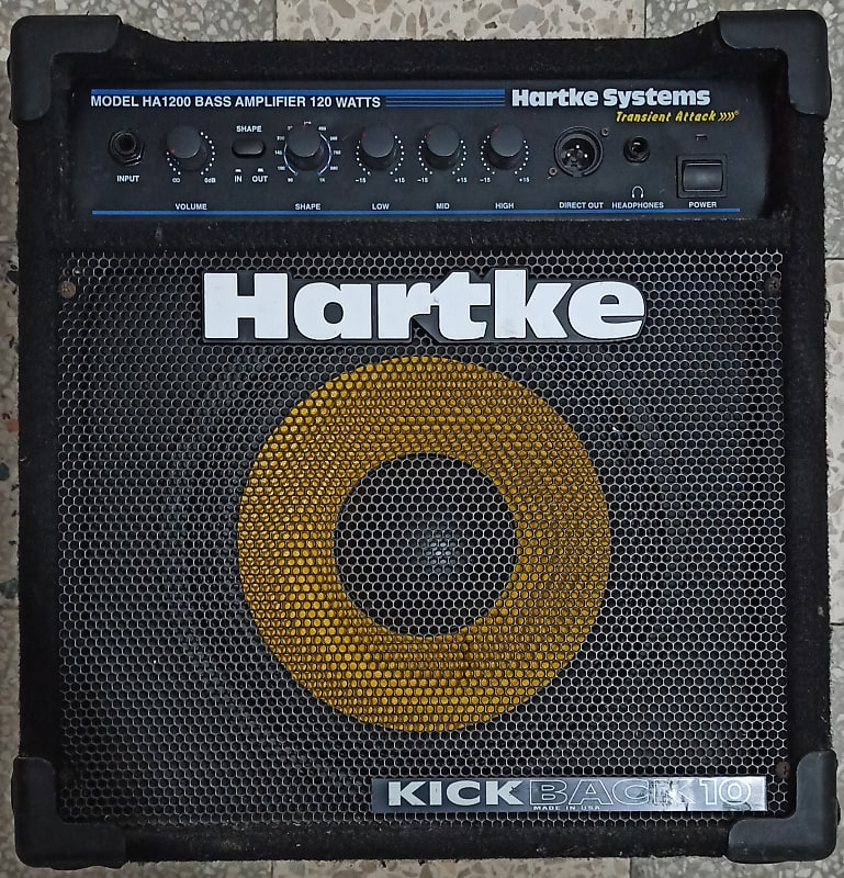 HARTKE HA1200 KICKBACK 10 120w bass amp Reverb