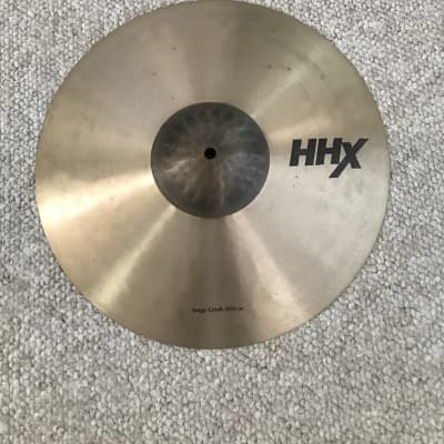 Sabian 16" HHX Stage Crash Cymbal HH Hand Hammered image 1