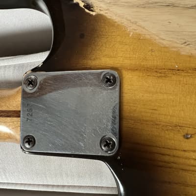 Fender Stratocaster 1954 ; 1955 - 1/55 TG neck and 11/54 body - Sunburst image 18