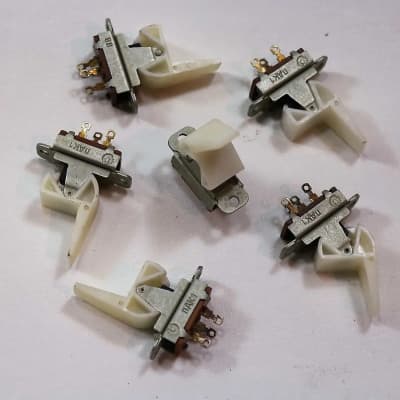 Formanta Polivoks (Форманта Поливокс) Switches: 5 PIECES, White, NOS